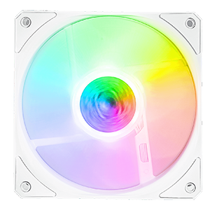 Enhanced fan frame with ARGB lighting effects