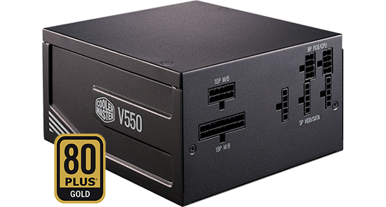 cooler master v series gold 550w psu