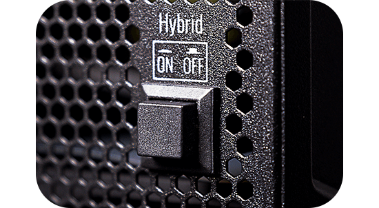 hybrid button