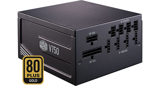 cooler master v series gold 750w psu