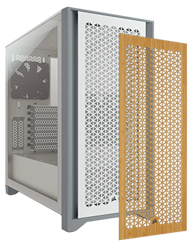 Corsair 4000X Airflow, White Mid Tower Chassis