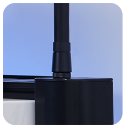 Threaded corner post