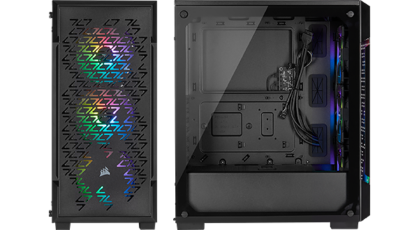 corsair 220t rgb airflow case black