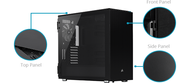 corsair carbide 678c silent panels