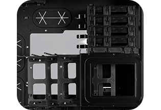 corsair crystal drive mounts