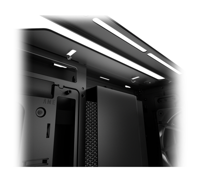 rear of case cable management