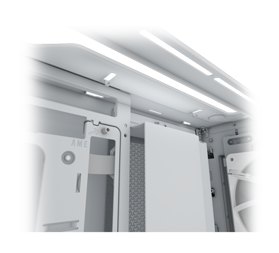rear of case cable management