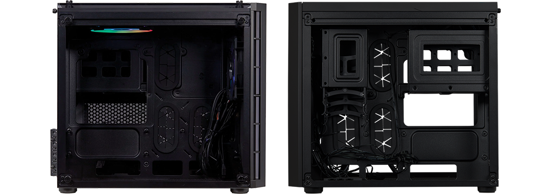 dual chamber layout