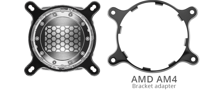 CPU water block for socket 115X