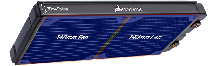 XR5 280mm fan capacity
