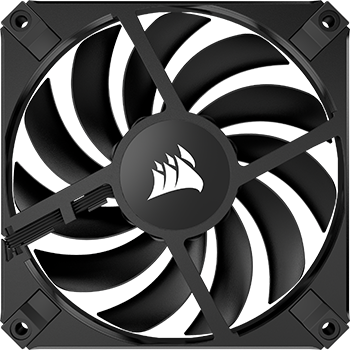 Rear of fan