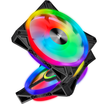corsair QL140 140mm double fan kit