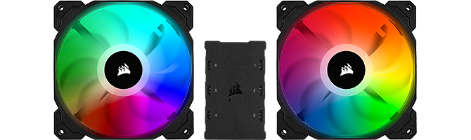 corsair sp140 dual fan kit