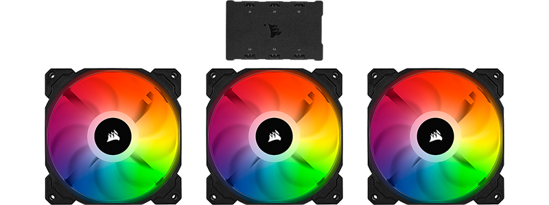 corsair sp120 triple fan kit