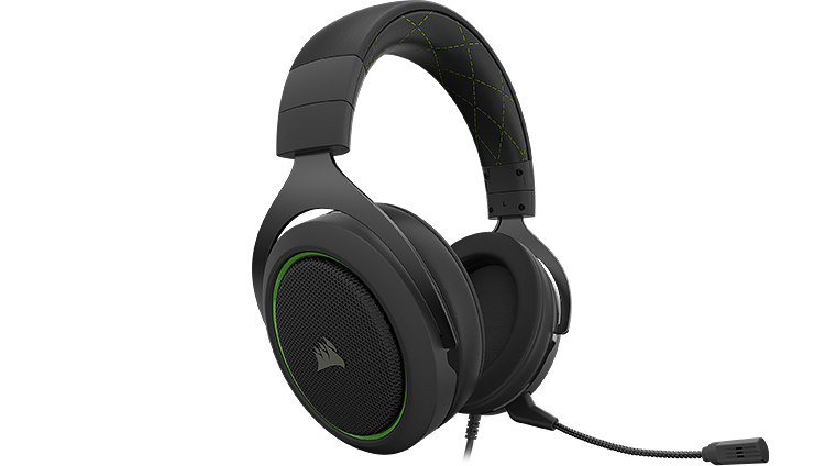 CORSAIR HS50 pro green