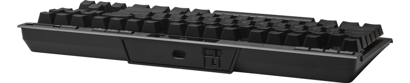 Rear of the keyboard