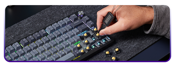 Hot-swappable switches