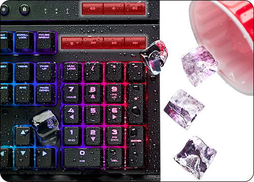 k68 dust and spill resistant keyboard