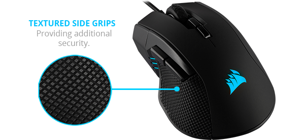 Iron claw textured grip