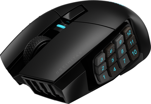 CORSAIR SCIMITAR ELITE WIRELESS MMO Gaming
Mouse