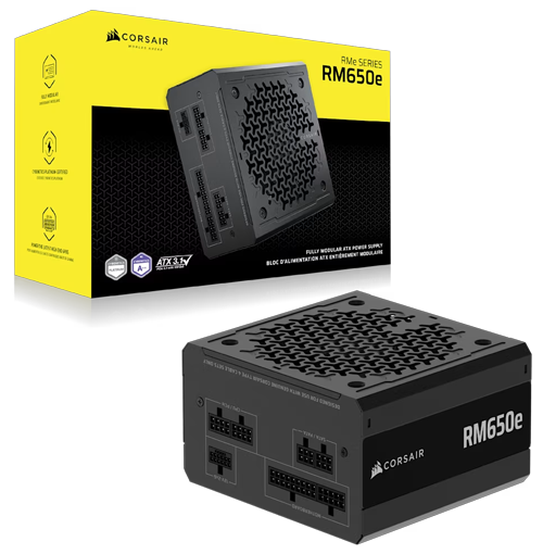Corsair RM650e Fully Modular Low-Noise ATX Power Supply