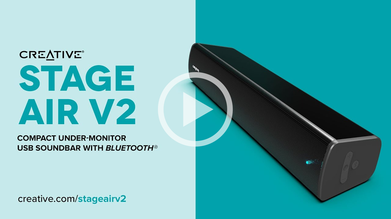 A Compact Under-Monitor Soundbar