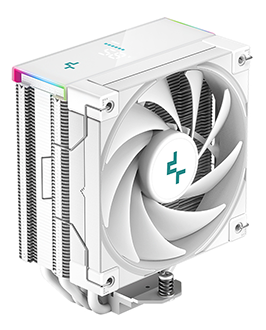AK400 Digital White Single Tower CPU Cooler