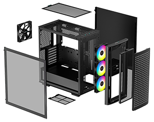 Quick Release Front Panel