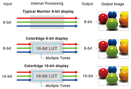 10-bit Simultaneous Display