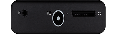 Full image of 4k60 S+ showing SD Card Slot