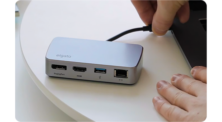 elgato ports minidock
