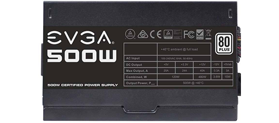 evga 600w connections