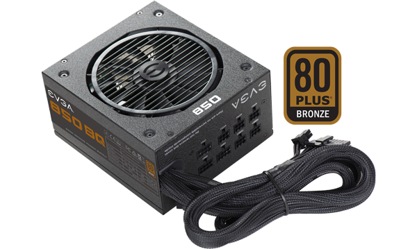 EVGA BQ 850W 80PLUS Bronze Hybrid PSU