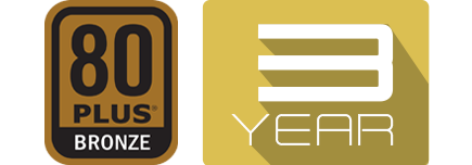 EVGA Bronze Rated Certification Warranty
