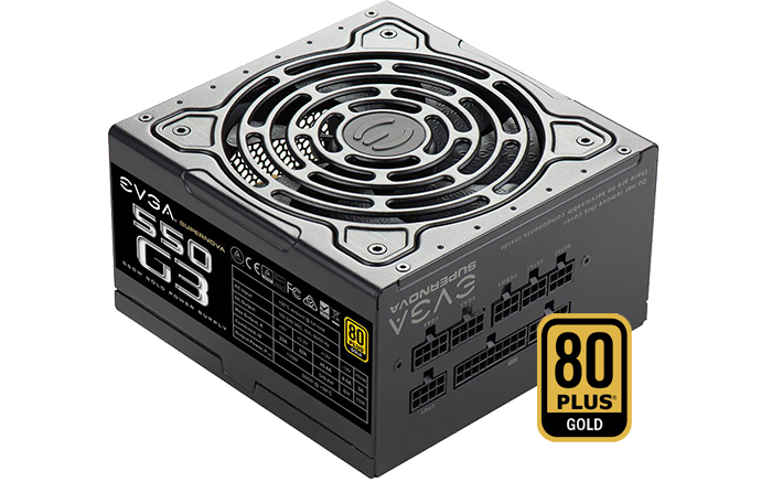 SuperNOVA Gold Edition G3 550W PSU EVGA
