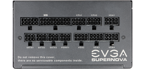 EVGA SuperNOVA G3 Connection Ports