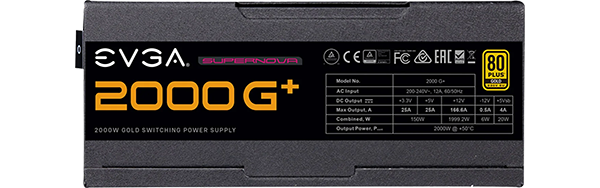 EVGA SuperNOVA G1+ Small Sized PSU