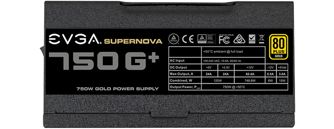 EVGA SuperNOVA G1+ Small Sized PSU
