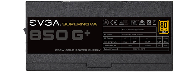 EVGA SuperNOVA G1+ Small Sized PSU
