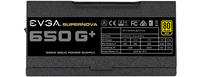 EVGA SuperNOVA G1+ Small Sized PSU