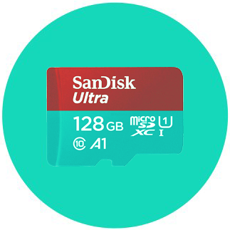 Sandisk Ultra 128gb microSD Card