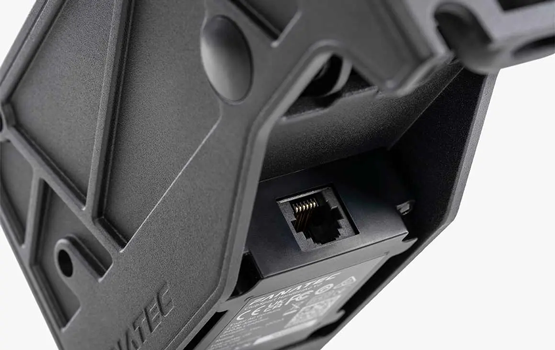 RJ12 Port located at bottom of handbrake