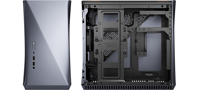 ERA ITX Case by Fractal Designs in grey