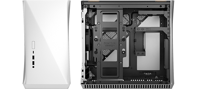 ERA ITX Case by Fractal Designs in Silver