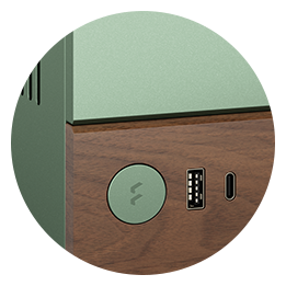 FRONT-FACING I/O
