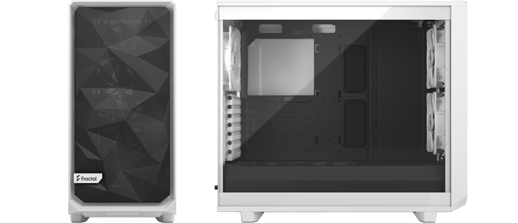 Fractal Meshify 2 Lite White TG Clear Tint PC Case
