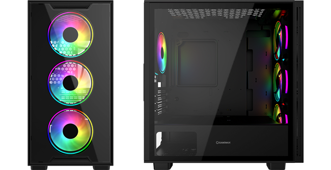 GameMax Commando TG Black Case