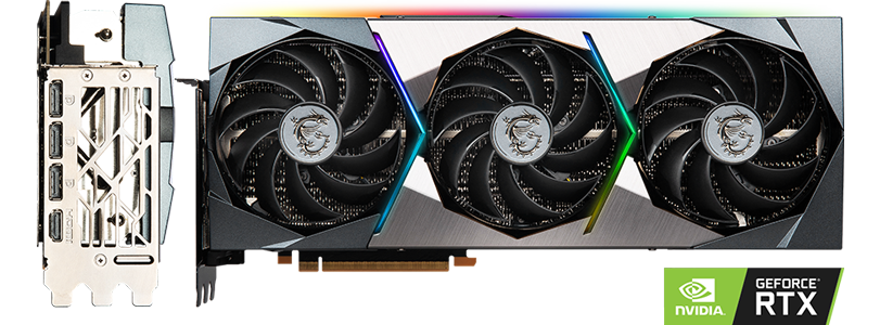 MSI NVIDIA GeForce RTX 3090 Ti Suprim GPU