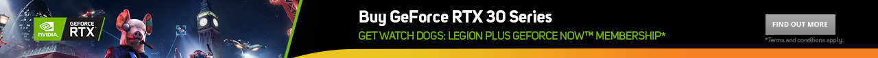 NVIDIA 30 Series RTX promotion