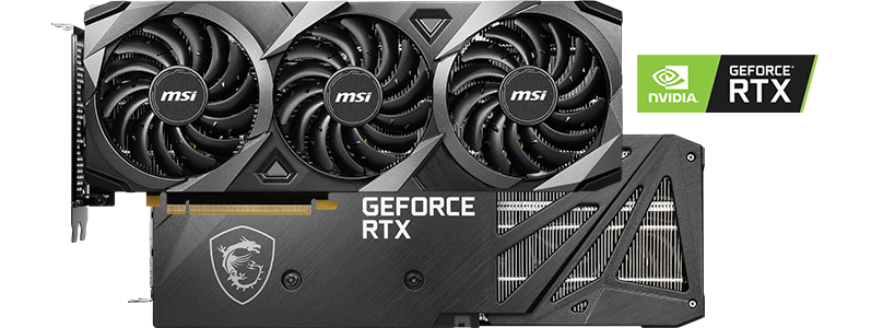 MSI NVIDIA GeForce RTX 3060 VENTUS 3X OC GPU